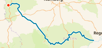 Altmühltal-Radweg - Gesamte Strecke — 244 km trekking point-to-point near Rothenburg ob der Tauber, DE.