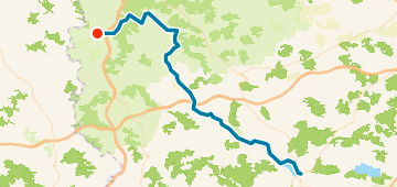 Altmühltal Radweg_MQ - Day 1 — 81 km trekking point-to-point near Rothenburg ob der Tauber, DE.