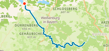 Altmühltal Radweg_MQ - Day 2 — 82 km trekking point-to-point near Gunzenhausen, DE.
