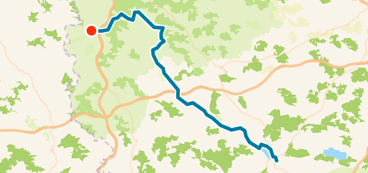 Altmühltalradweg-komplett - Day 1 — 81 km trekking point-to-point near Rothenburg ob der Tauber, DE.