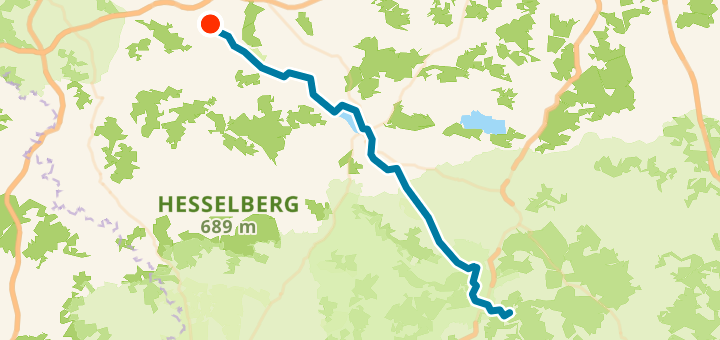 Altmühltalradweg-komplett - Day 2 — 64 km trekking point-to-point near Herrieden, DE.