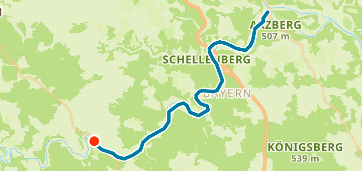 Altmühltalradweg-komplett - Day 4 — 45 km trekking point-to-point near Eichstätt, DE.