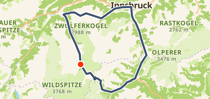 Der Ötztaler Radmarathon — 228 km road loop.