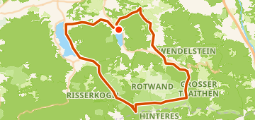 Map of Durchs Naturjuwel Valepp – Durchs Naturjuwel Valepp Runde von Schliersee, a 80 km gravel loop near Schliersee, DE.