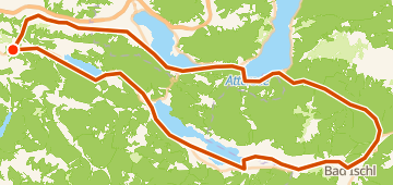 Map of Gravel-Tour nach Radweg Weißenbachtal R15, a 99 km gravel loop near Koppl, AT.