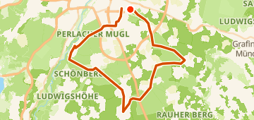 Forst Loop — 74 km gravel loop near Munich, DE.