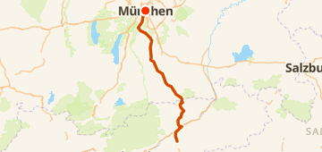 MQ Alpencross 01 - Day 1 — 147 km gravel point à point près de Munich, DE.