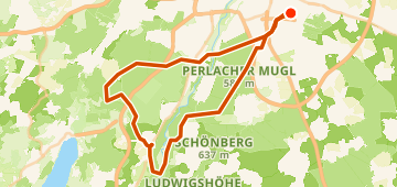 MUC - Hohenschäftlarn — 71 km gravel loop near Munich, DE.