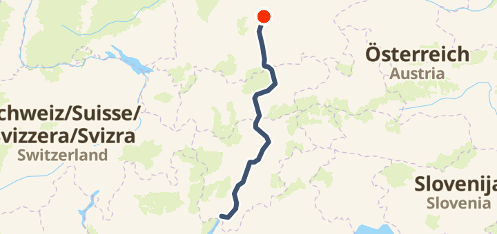 München - Gardasee in 24H — 375 km road point-to-point.