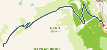 Ötztaler Gletscherstraße — 13 km road point-to-point near Sölden, AT.