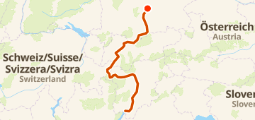 Quast-Route LIGHT — 512 km gravel point-to-point.