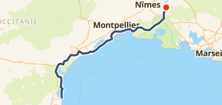 Tag12: Köln - Barcelona ❤️ — 267 km road point-to-point.