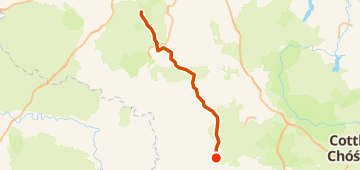 Map of von Dresden nach Stralsund - Tag 2 - von Hillmersdorf nach Stücken, a 83 km gravel route near Sonnewalde, DE.